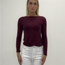 maglia in viscosa e cashmere blend